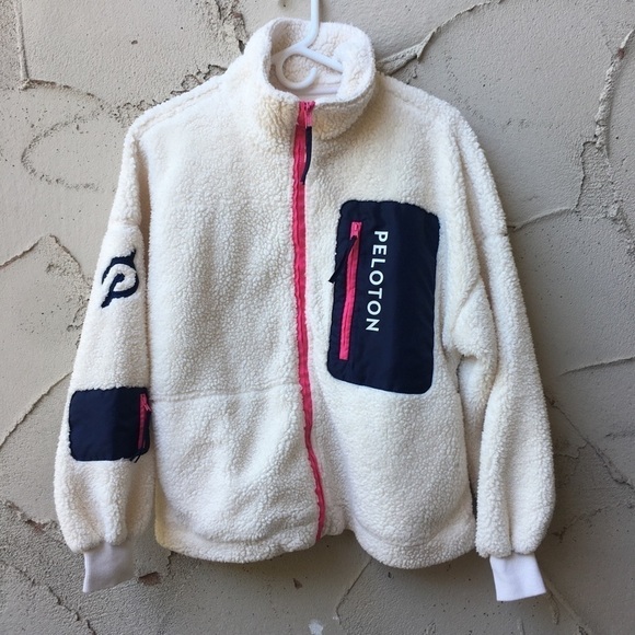 Peloton Sherpa Teddy Jacket I Size S - Picture 2 of 7